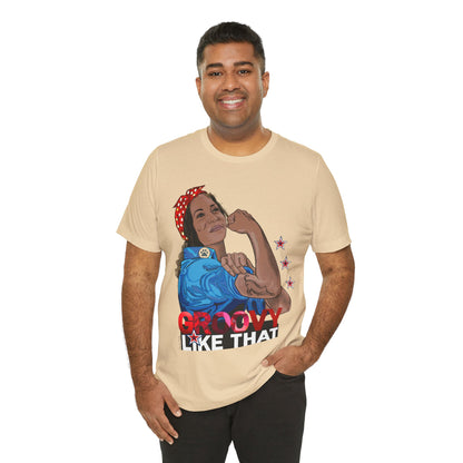 Arjuna Rigby Art & Lifestyle Groovy Like That Childless Cat Lady T-Shirt