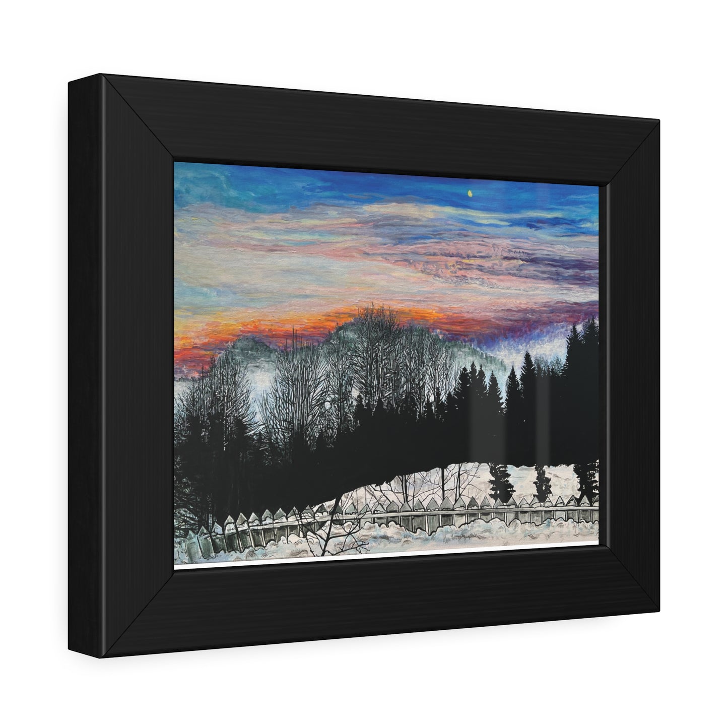 Grua Framed Fine Art Print