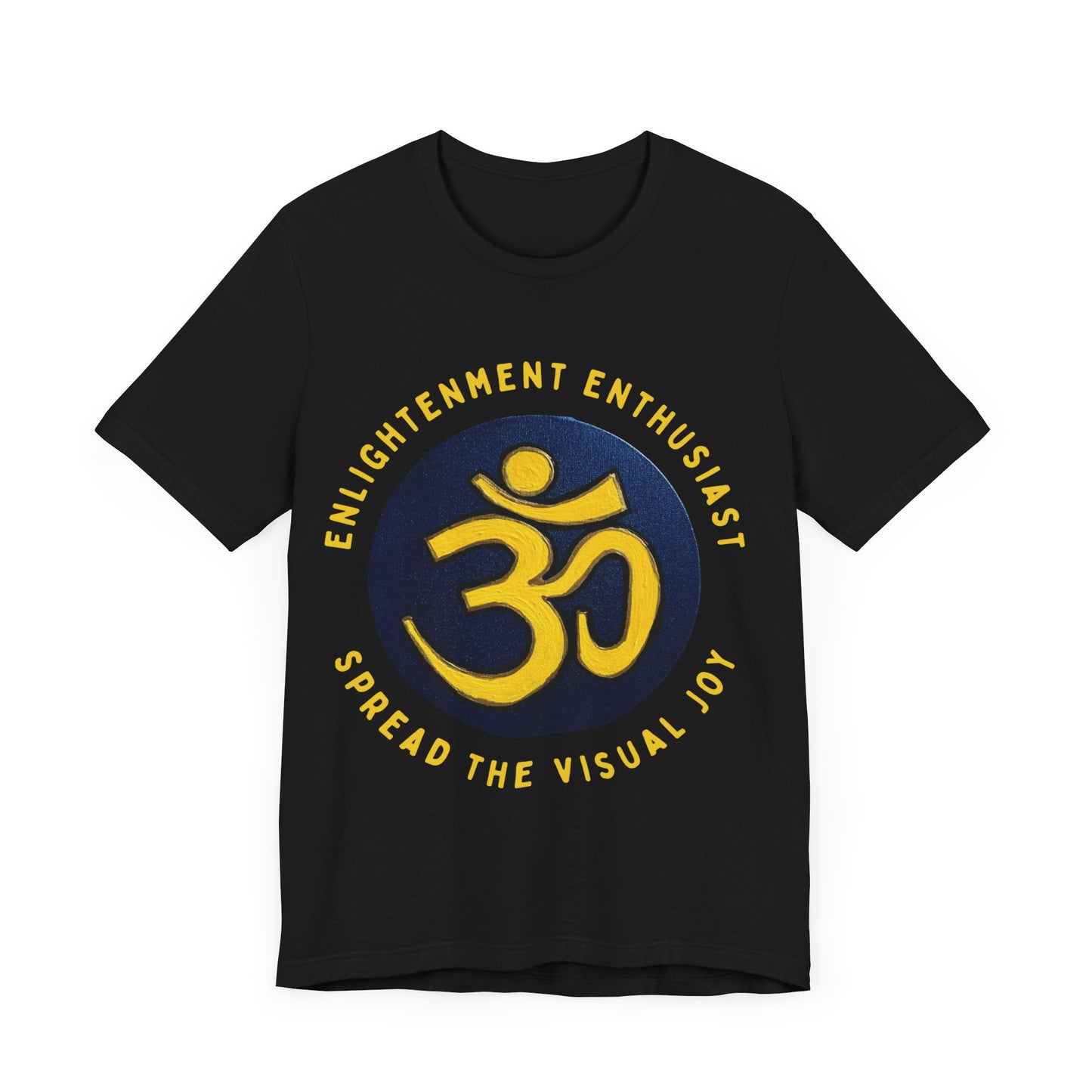 Yellow OM T-Shirt - Arjuna Rigby Art and Lifestyle Store