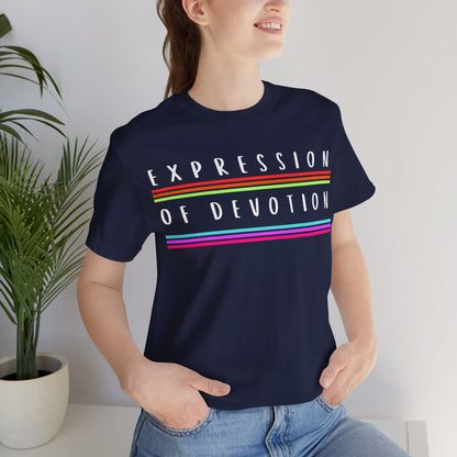 Expression of Devotion T-Shirt - Arjuna Rigby Art and Lifestyle Store