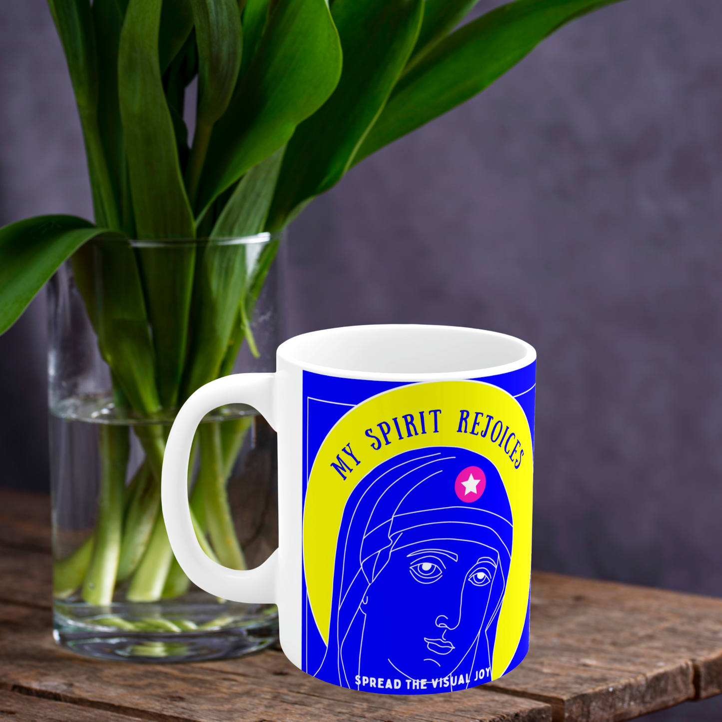 My Spirit Rejoices - Mug - Arjuna Rigby Art and Lifestyle Store