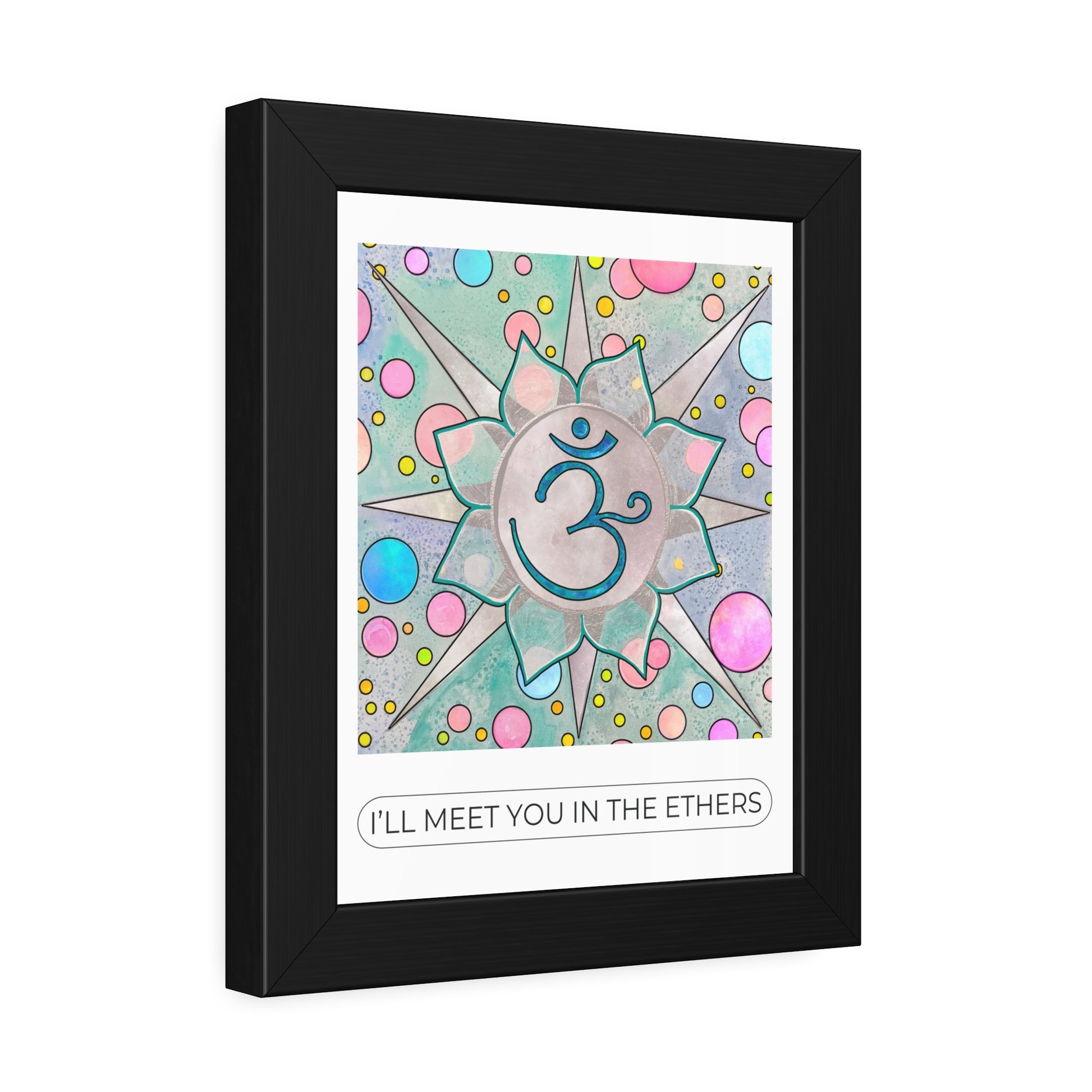 Arjuna Rigby art & lifestyle reiki kundalini yoga wall art & home decor I'll meet you in the ethers