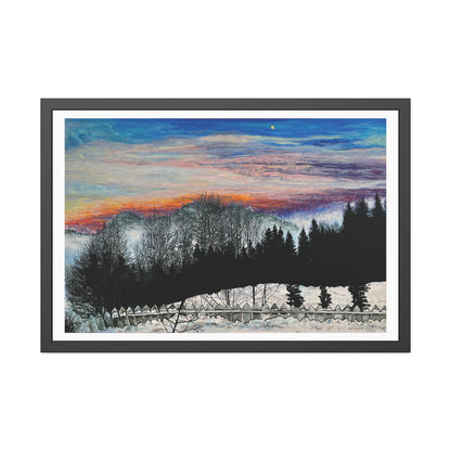 Grua Framed Fine Art Print