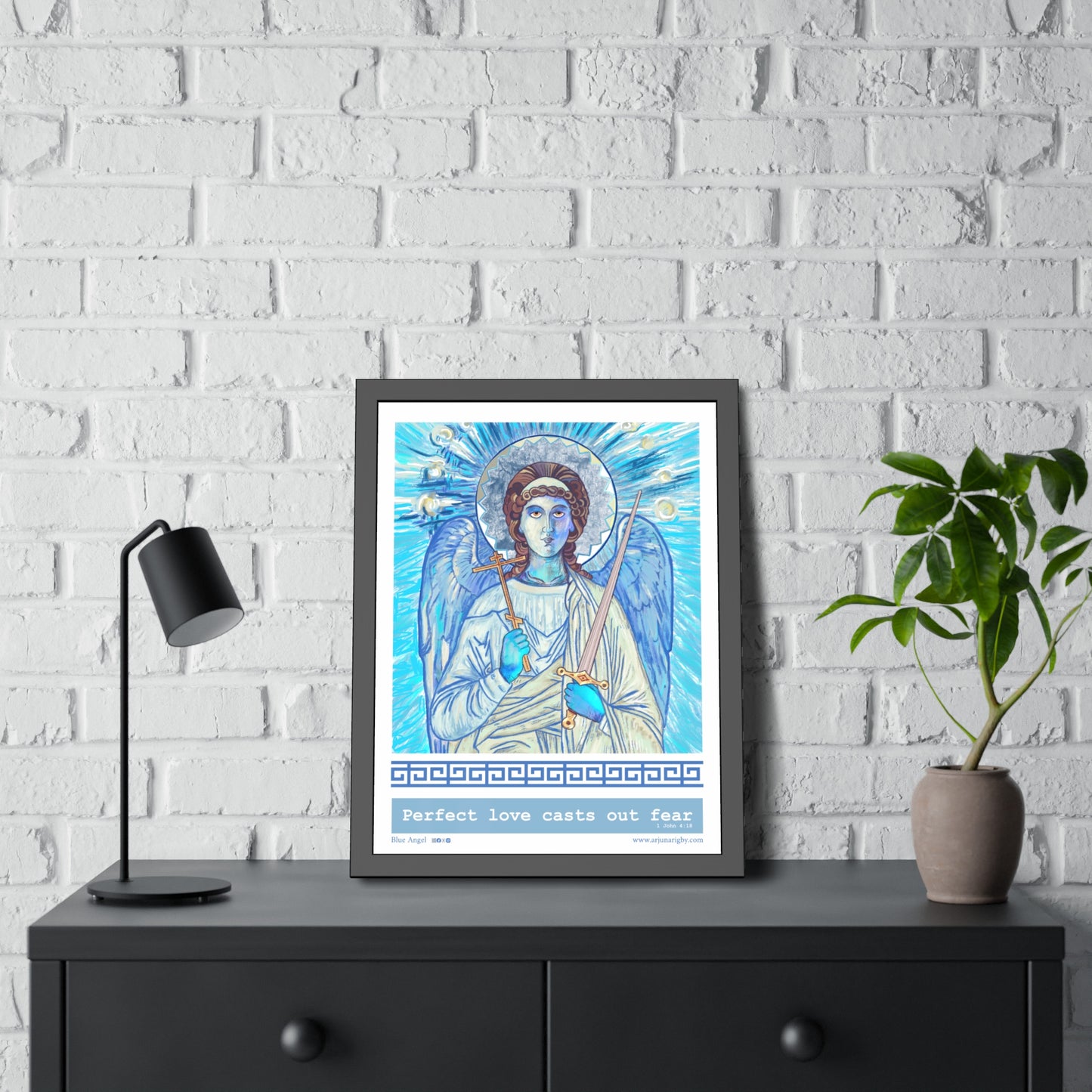 Blue Angel Framed Fine Art Posters