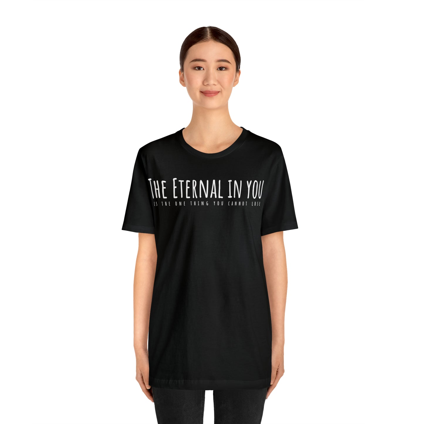 The Eternal in You T-Shirt - Arjuna Rigby Art and Lifestyle Store