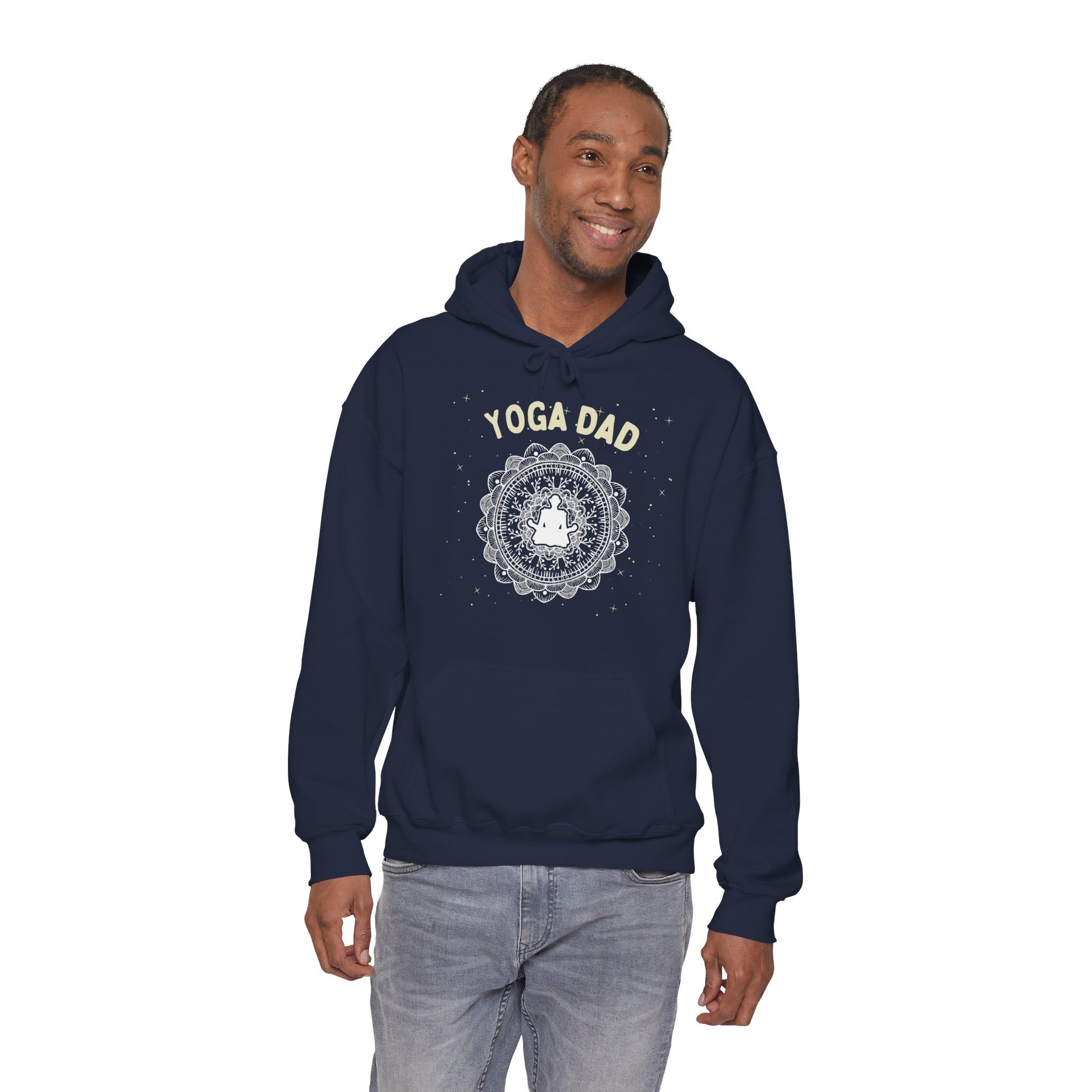 Yoga Dad Hoodie - Arjuna Rigby Art and Lifestyle Store