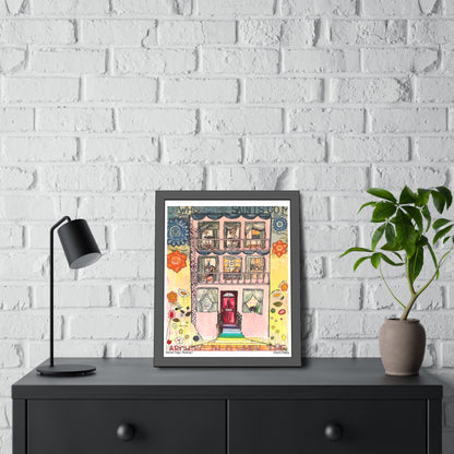 Karma Yoga: Healing I Framed Fine Art Print