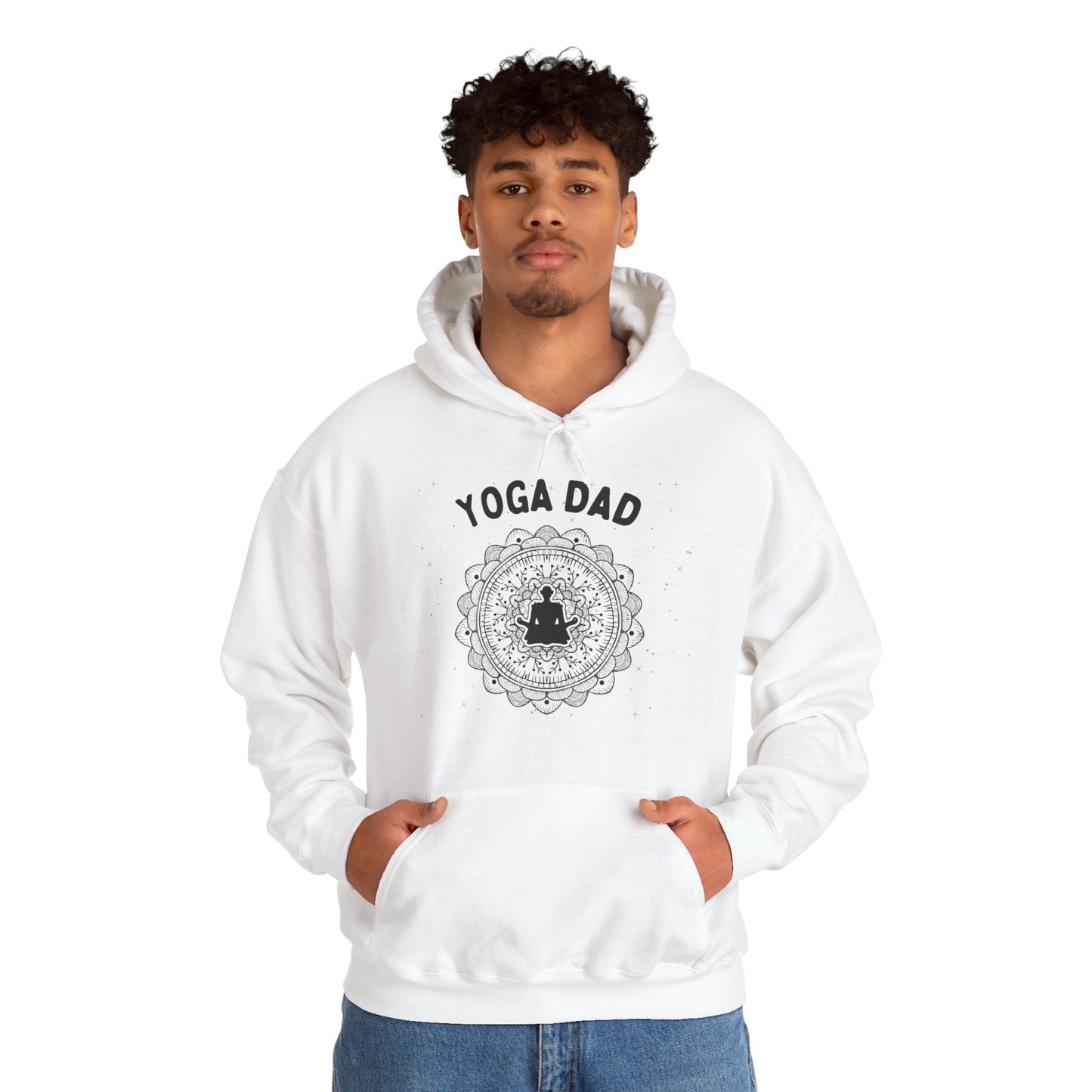 Yoga Dad Hoodie - Arjuna Rigby Art and Lifestyle Store