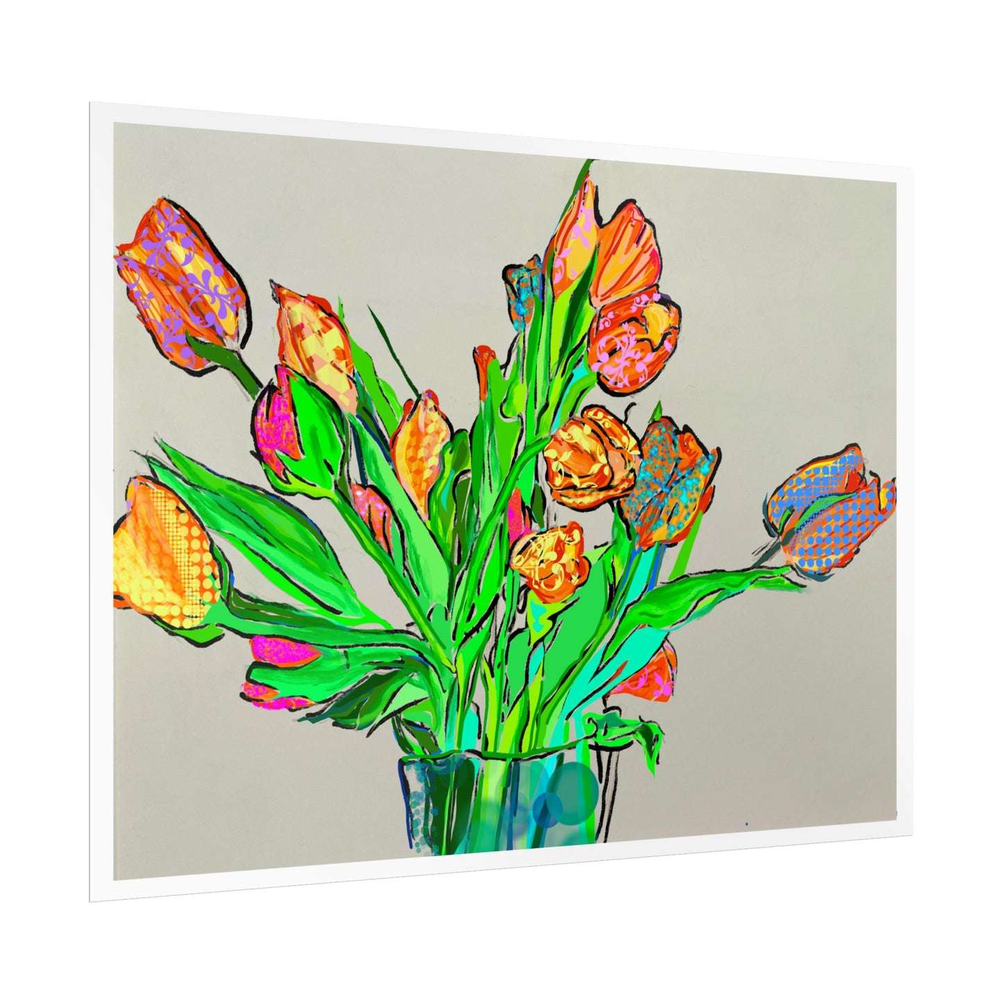 Tulips Rolled Fine Art Print