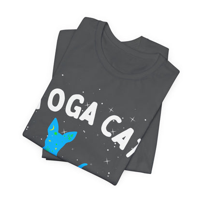 Yoga Cat T-Shirt - Arjuna Rigby Art and Lifestyle Store