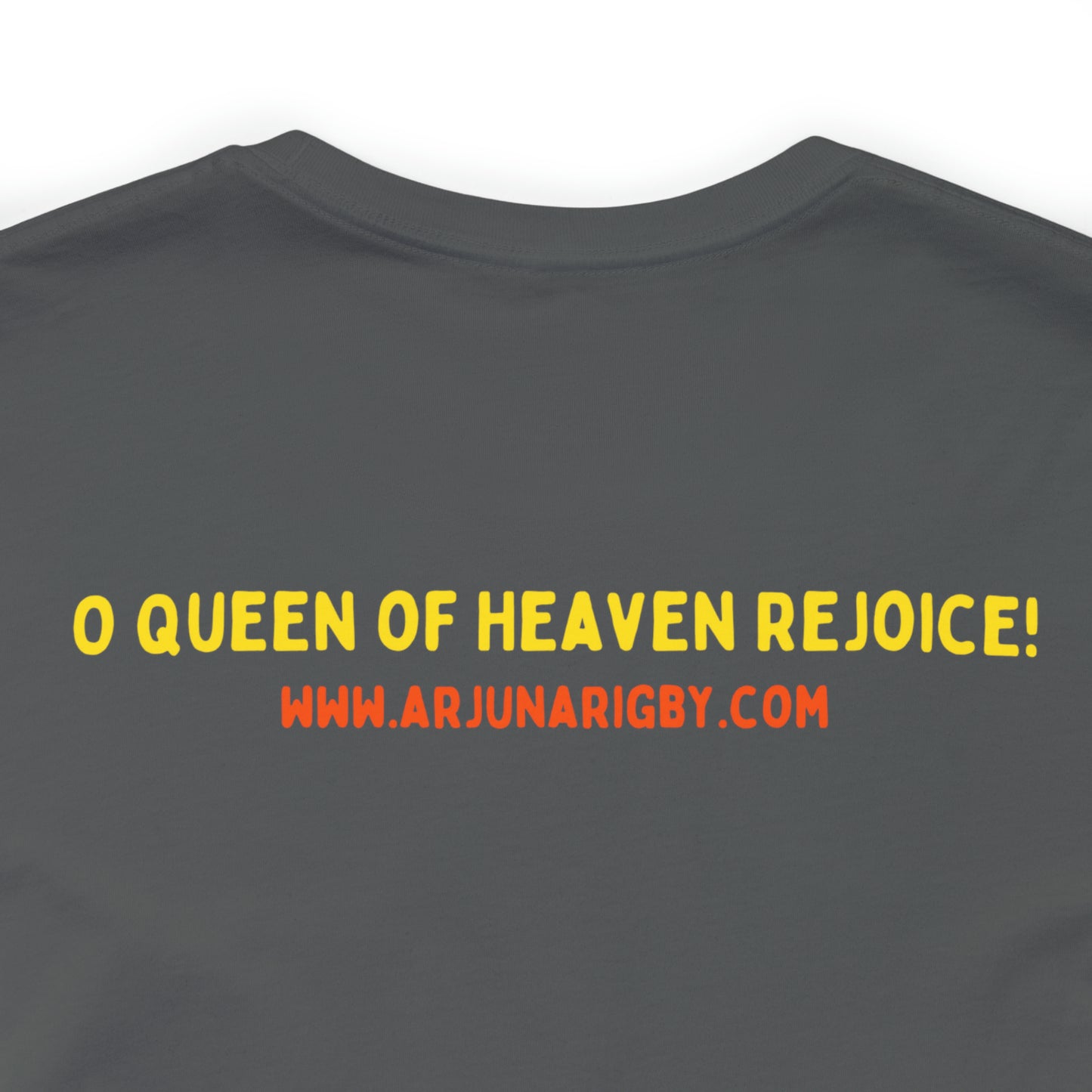 O Queen of Heaven Rejoice - Classic T-Shirt - Arjuna Rigby Art and Lifestyle Store