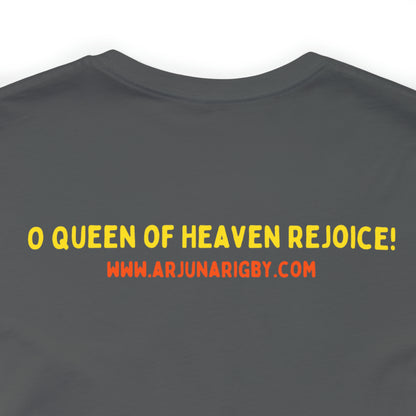 O Queen of Heaven Rejoice - Classic T-Shirt - Arjuna Rigby Art and Lifestyle Store