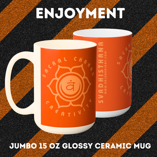 Sacral Chakra Jumbo Size Mug