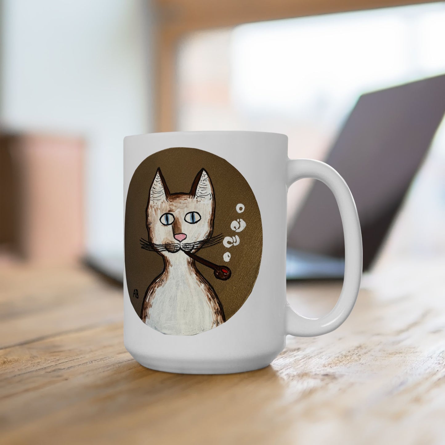 Gentleman's Cat Jumbo Size Mug