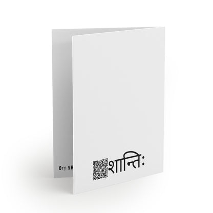 Yoga Dad Greeting Card - Arjuna Rigby Art and Lifestyle Store