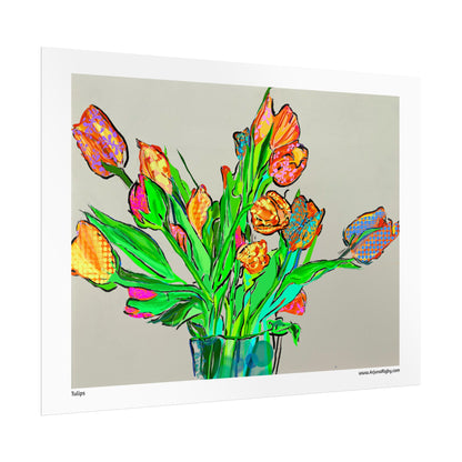 Tulips Rolled Fine Art Print