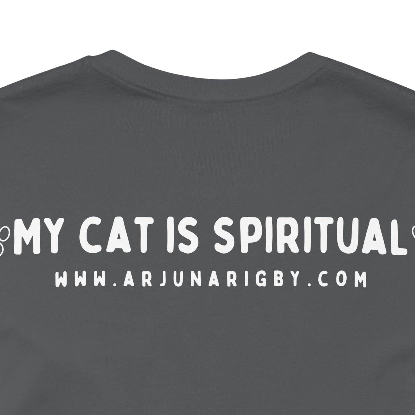 Yoga Cat T-Shirt - Arjuna Rigby Art and Lifestyle Store