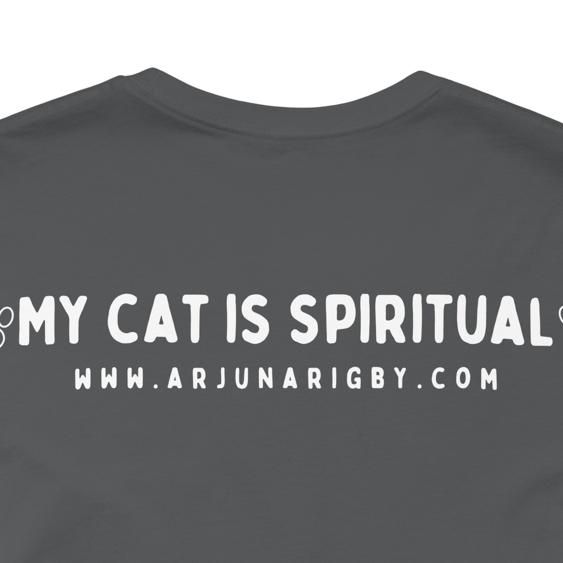 Yoga Cat T-Shirt - Arjuna Rigby Art and Lifestyle Store