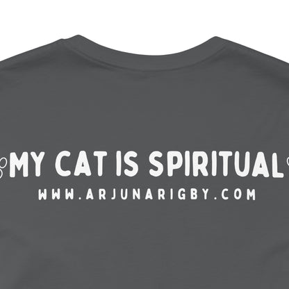 Yoga Cat T-Shirt - Arjuna Rigby Art and Lifestyle Store