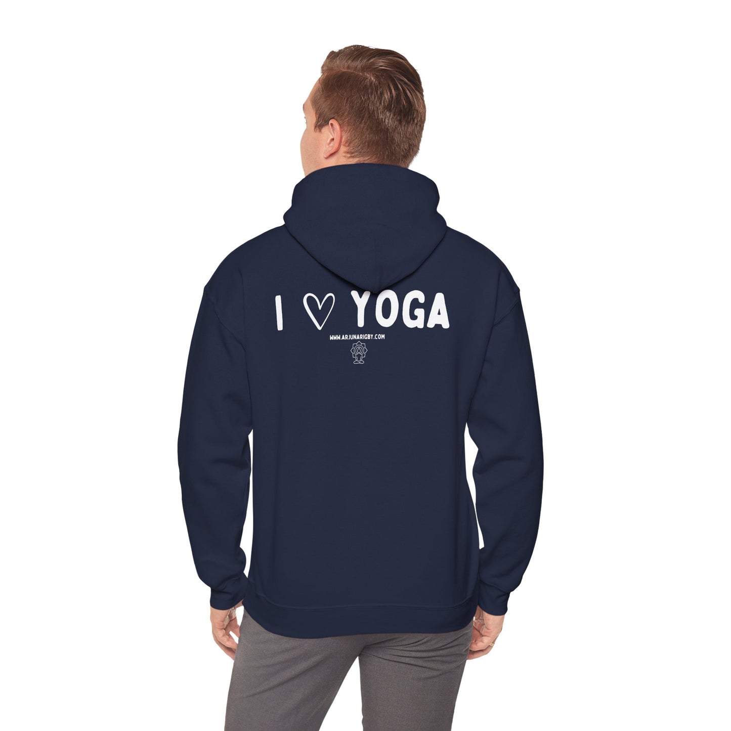 Yoga Dad Hoodie - Arjuna Rigby Art and Lifestyle Store