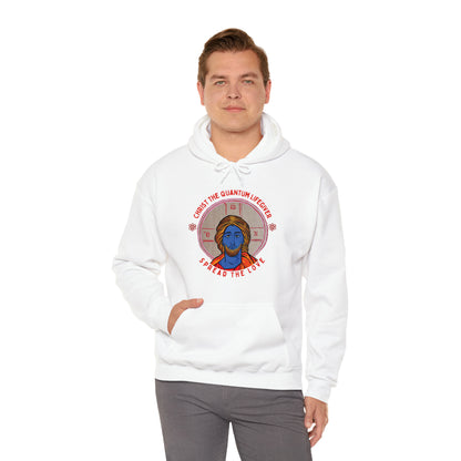 Christ the Quantum Lifegiver Hoodie - Arjuna Rigby Art and Lifestyle Store