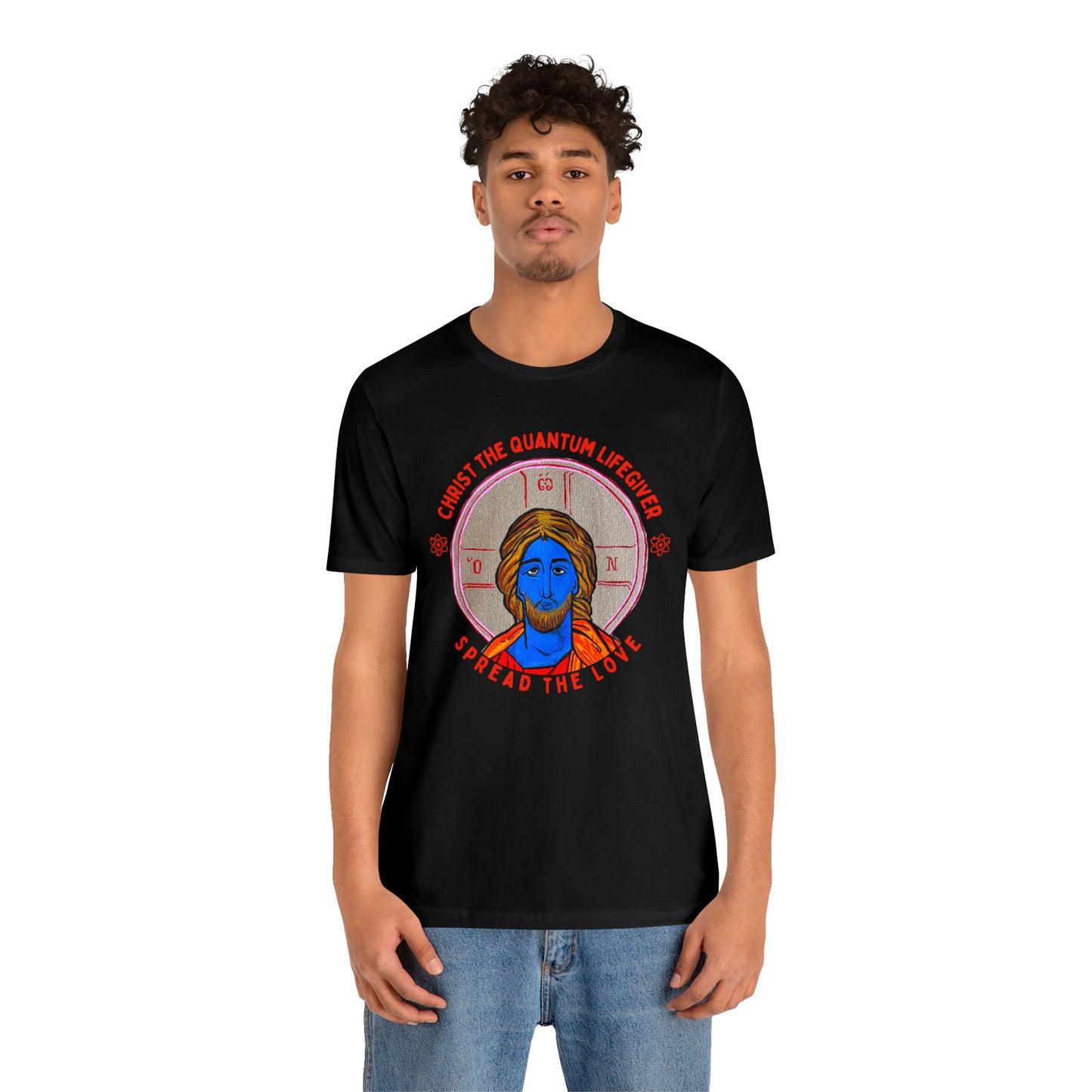 Christ the Quantum Lifegiver - Classic T-Shirt - Arjuna Rigby Art and Lifestyle Store