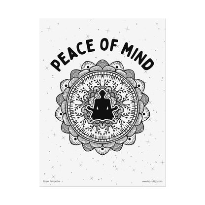 Peace of Mind Fine Art Print white background