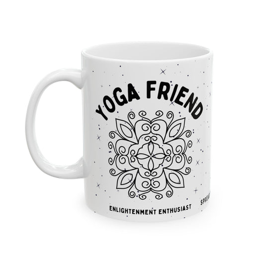 Yoga Friend Mug - Arjuna Rigby Art and Lifestyle Store