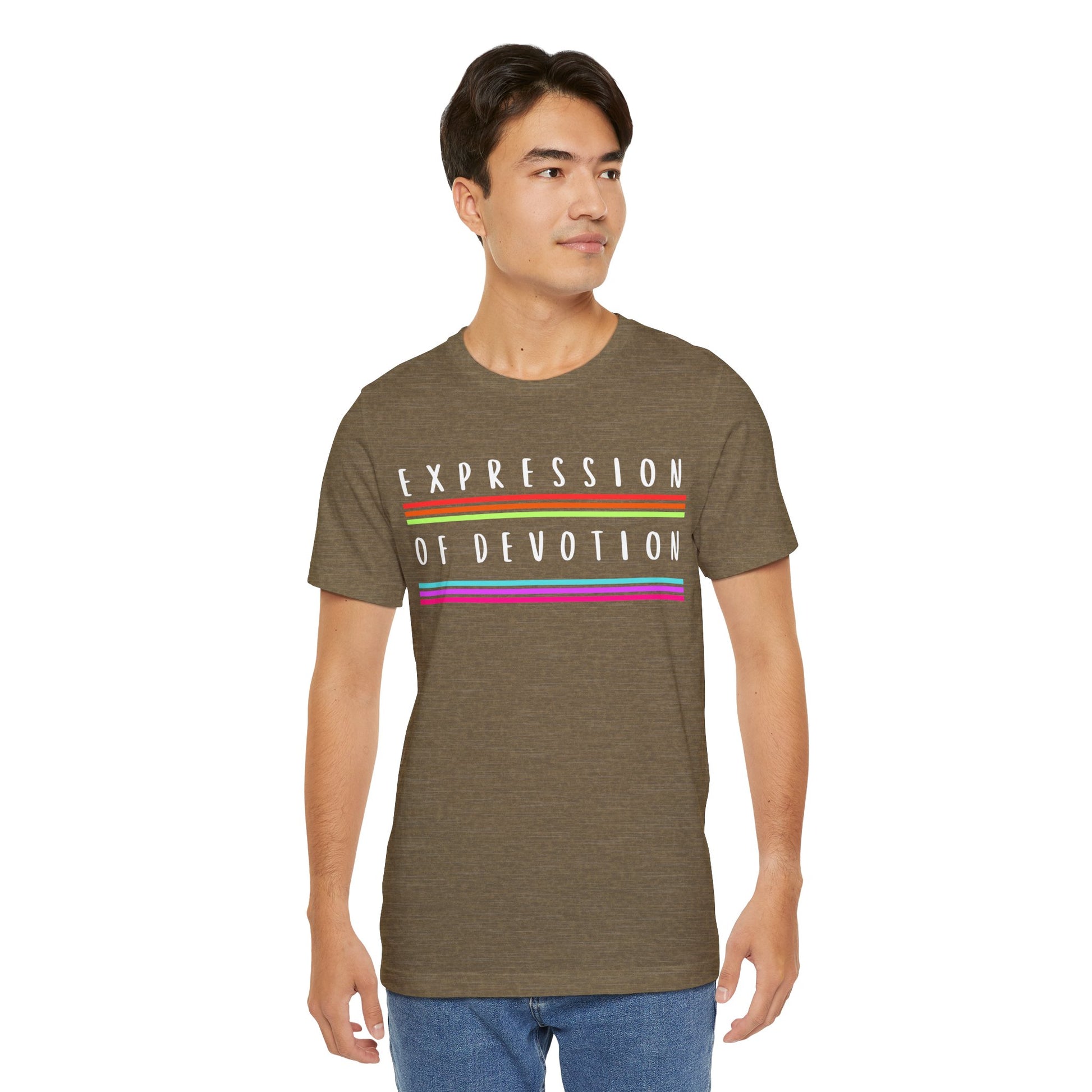 Expression of Devotion T-Shirt - Arjuna Rigby Art and Lifestyle Store