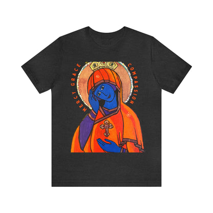 O Queen of Heaven Rejoice - Classic T-Shirt - Arjuna Rigby Art and Lifestyle Store