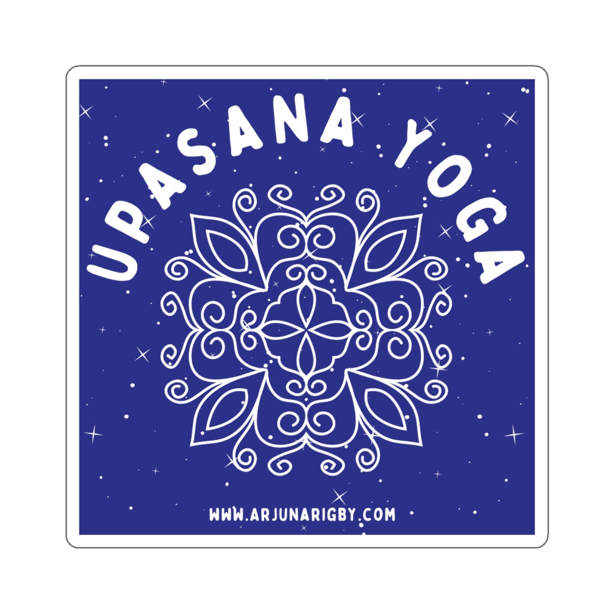 Upasana Yoga Sticker