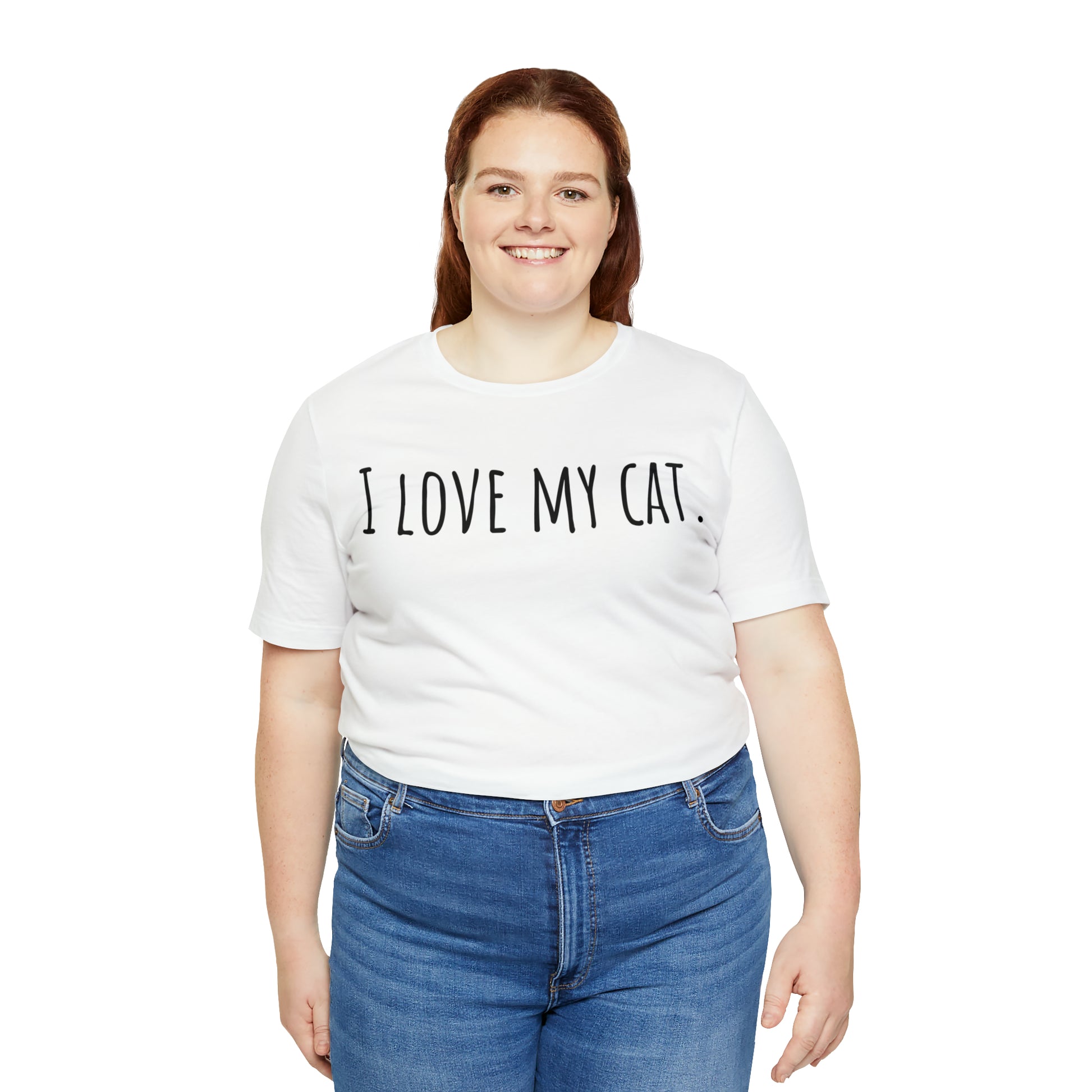 I Love My Cat - Classic T-Shirt - Arjuna Rigby Art and Lifestyle Store