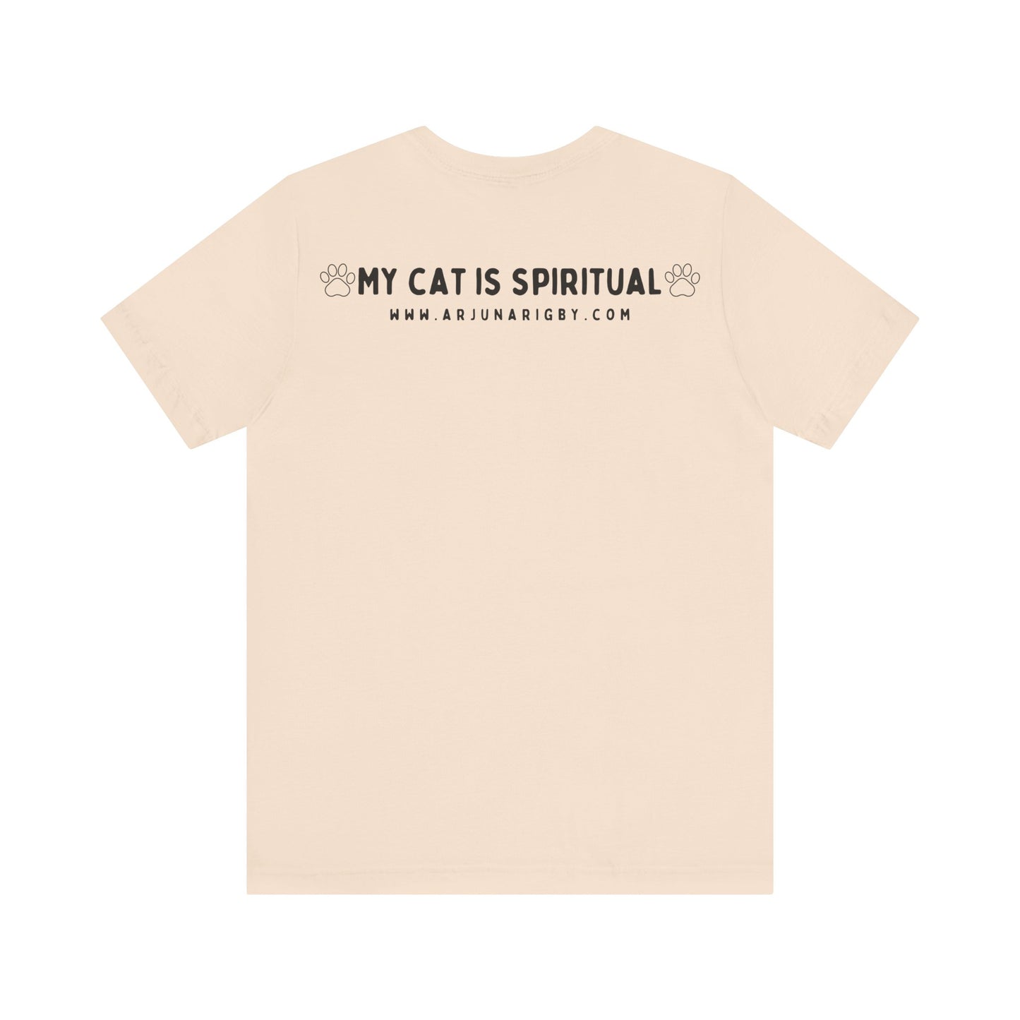 Yoga Cat T-Shirt - Arjuna Rigby Art and Lifestyle Store