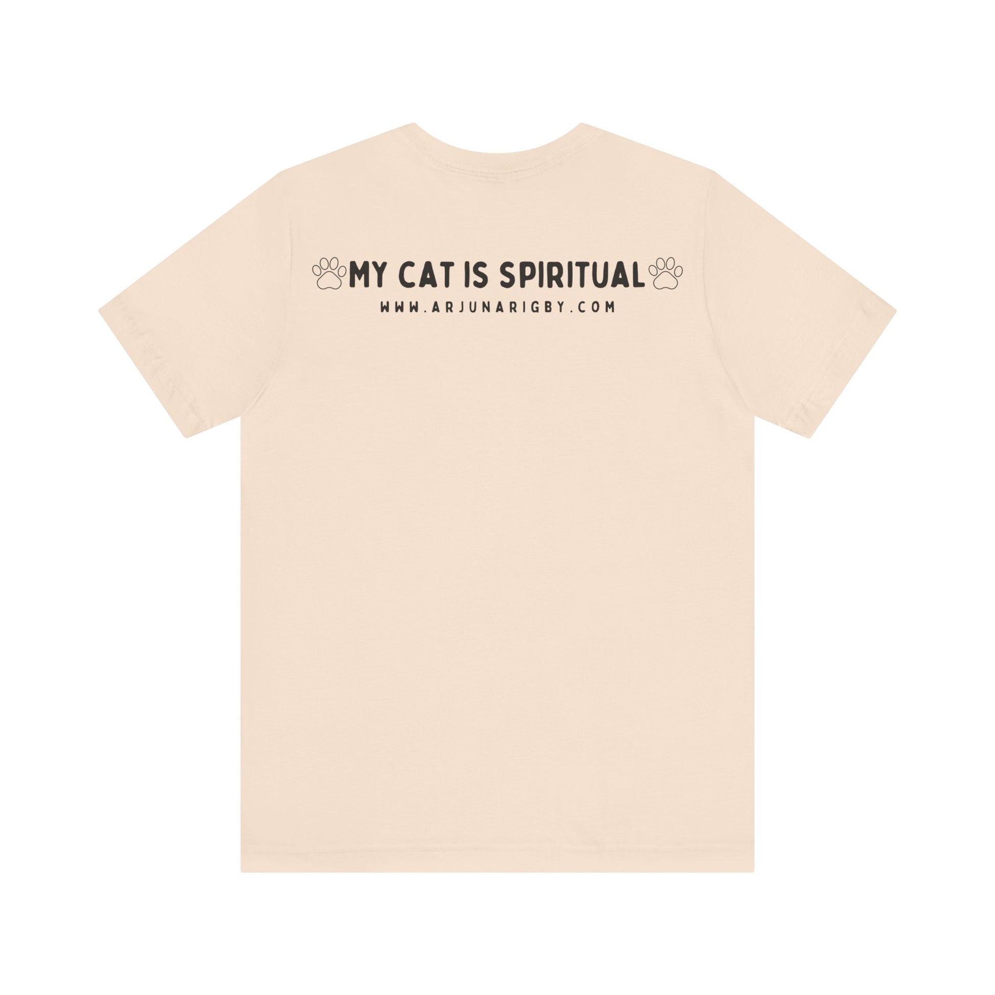 Yoga Cat T-Shirt - Arjuna Rigby Art and Lifestyle Store