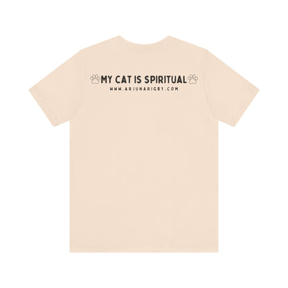Yoga Cat T-Shirt - Arjuna Rigby Art and Lifestyle Store