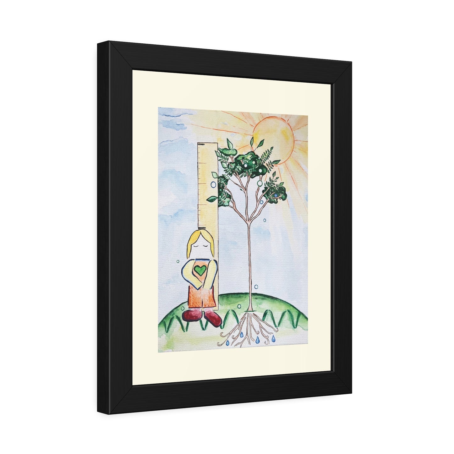 And Together We Grow II Framed Fine Art Print