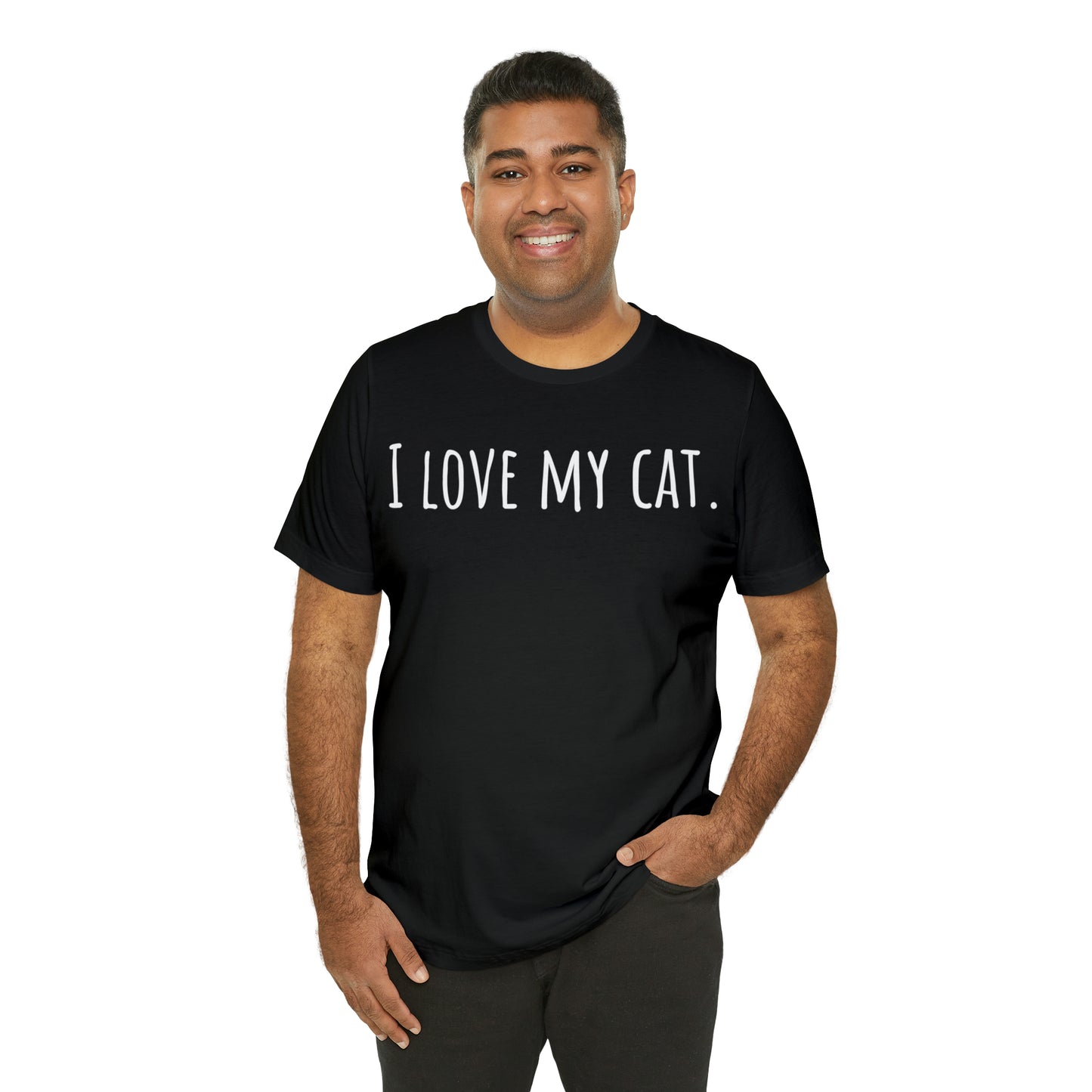 I Love My Cat - Classic T-Shirt - Arjuna Rigby Art and Lifestyle Store