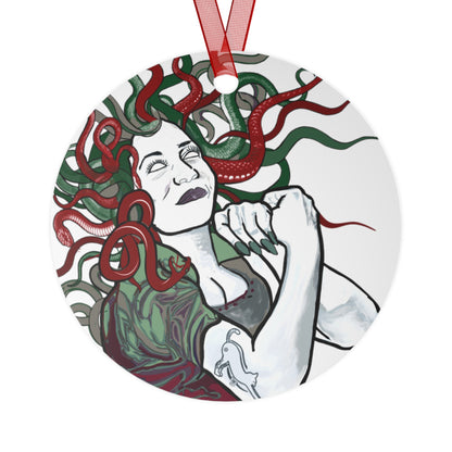 The Divine Feminine Medusa metal ornament