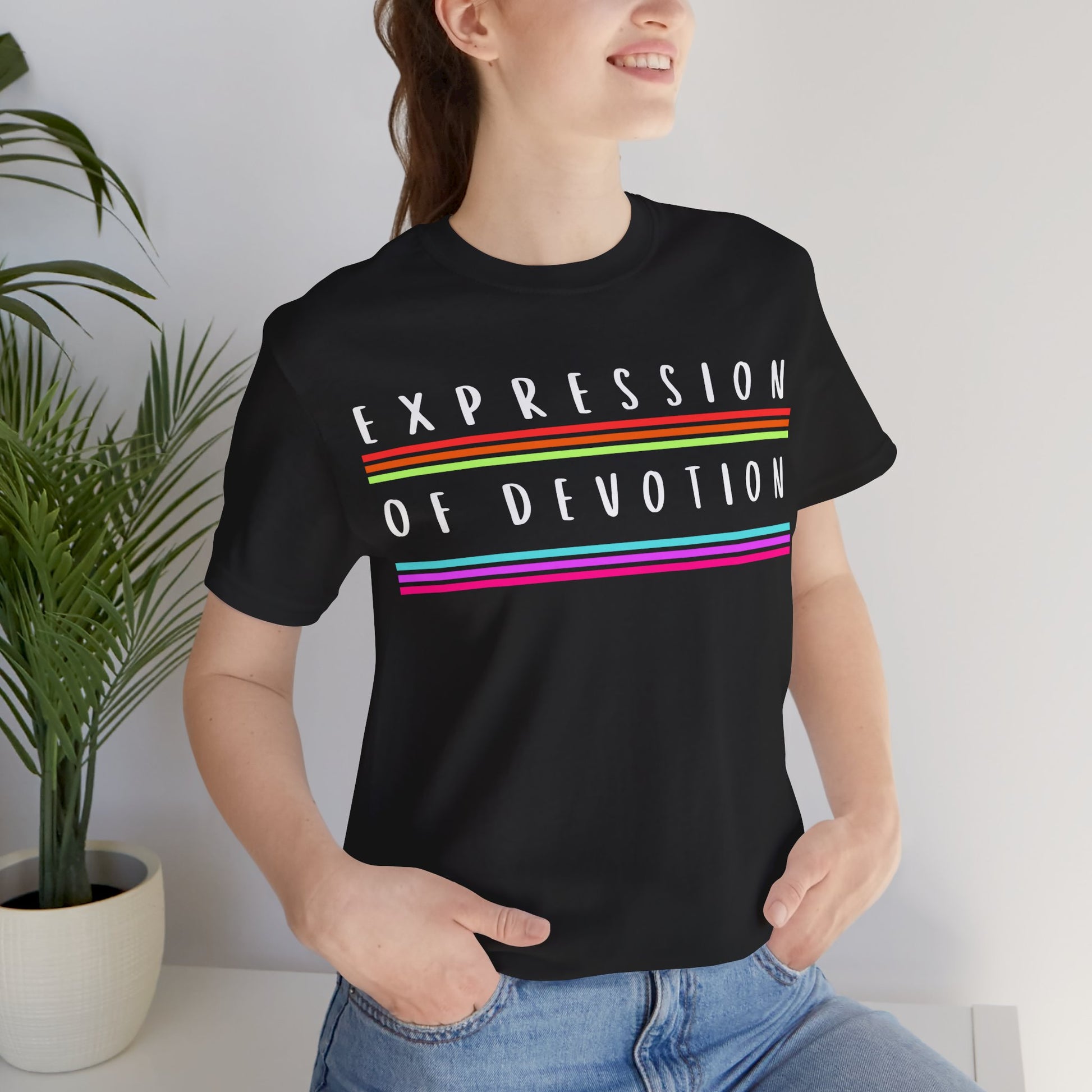 Expression of Devotion T-Shirt - Arjuna Rigby Art and Lifestyle Store