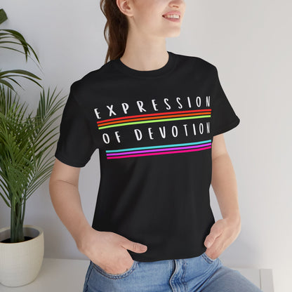 Expression of Devotion T-Shirt - Arjuna Rigby Art and Lifestyle Store