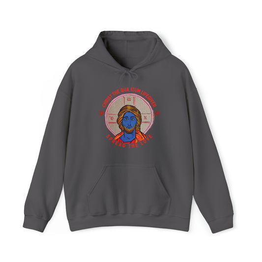 Christ the Quantum Lifegiver Hoodie - Arjuna Rigby Art and Lifestyle Store