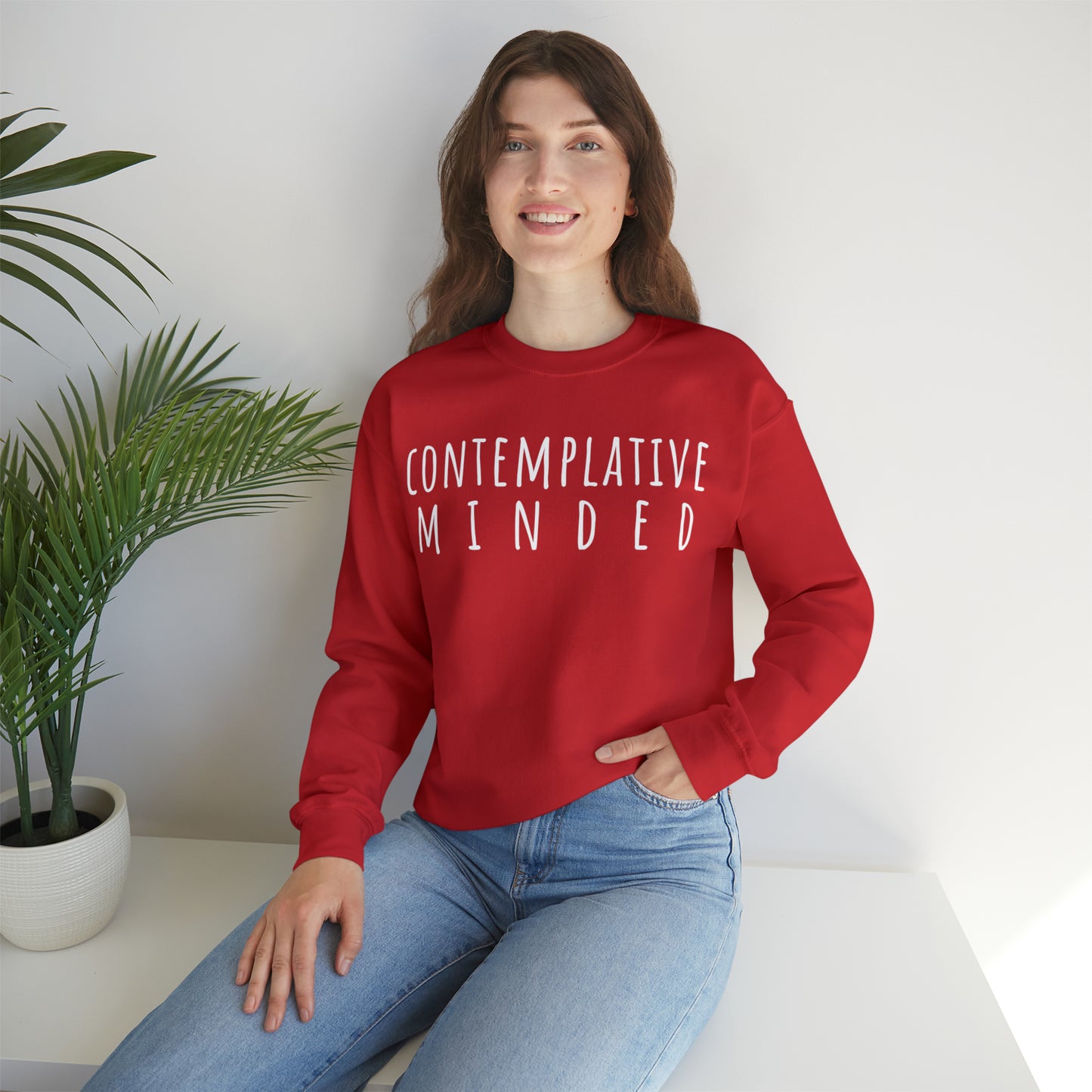 Contemplative Minded Crewneck Sweatshirt