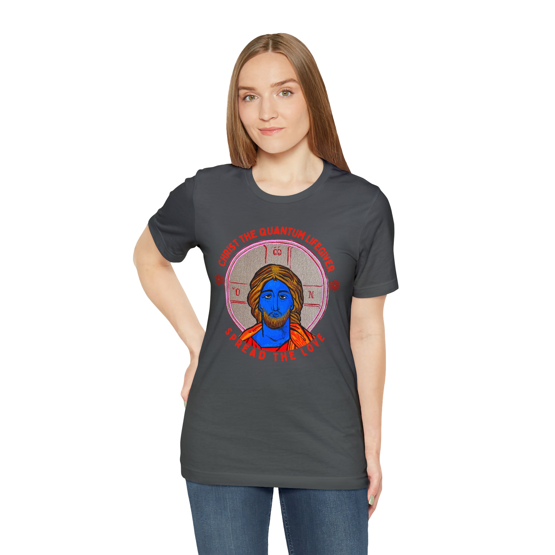 Christ the Quantum Lifegiver - Classic T-Shirt - Arjuna Rigby Art and Lifestyle Store