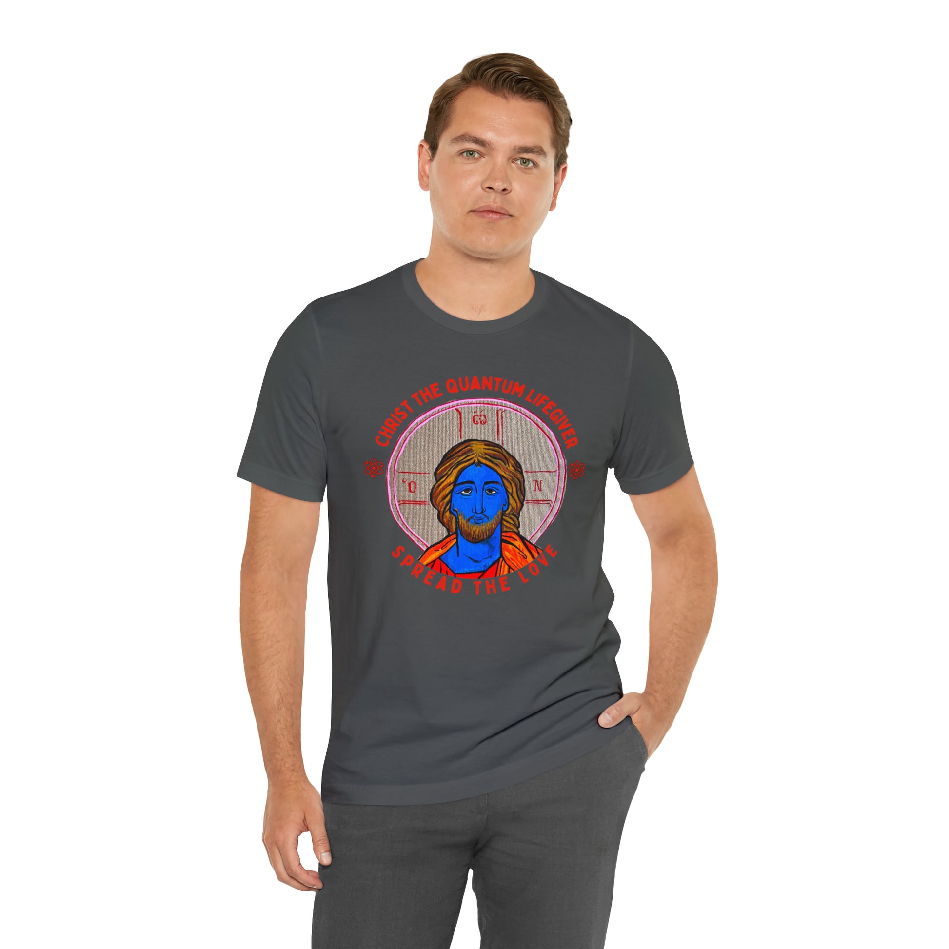 Christ the Quantum Lifegiver - Classic T-Shirt - Arjuna Rigby Art and Lifestyle Store