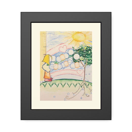 And Together We Grow Framed Fine Art Print