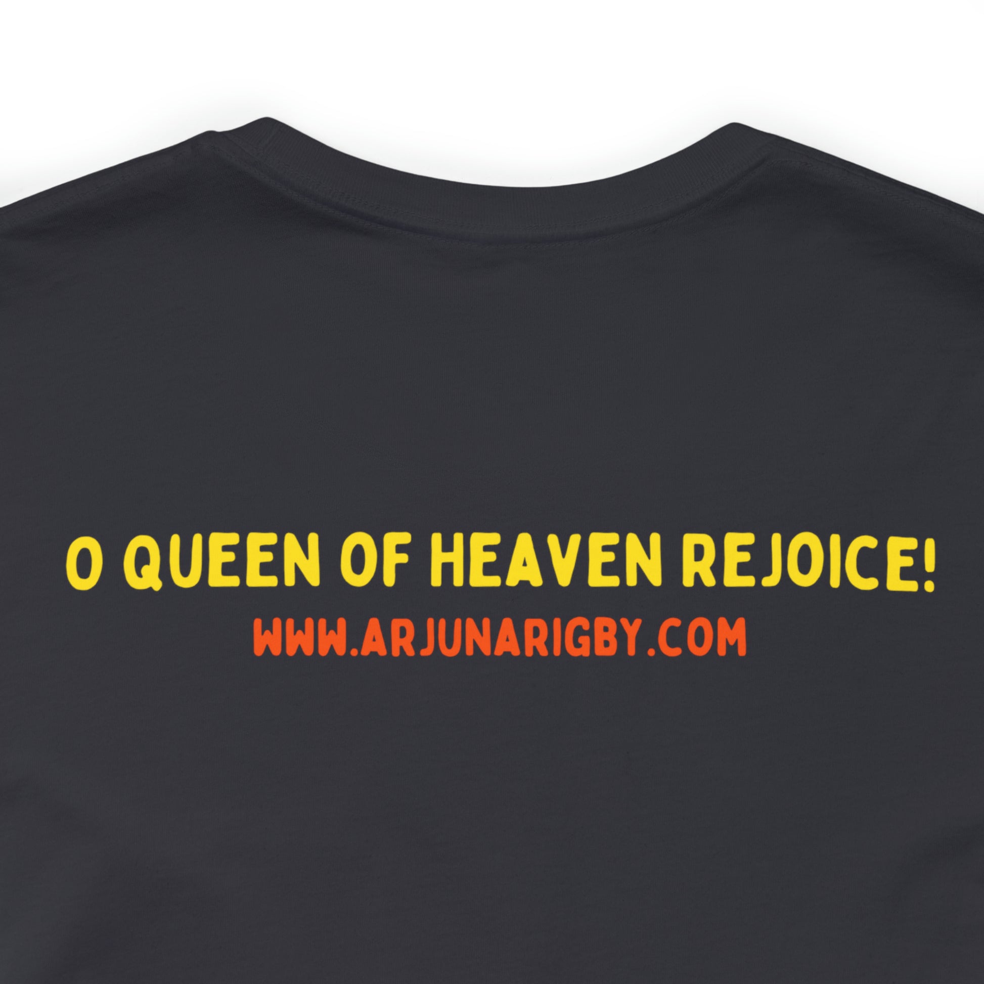 O Queen of Heaven Rejoice - Classic T-Shirt - Arjuna Rigby Art and Lifestyle Store