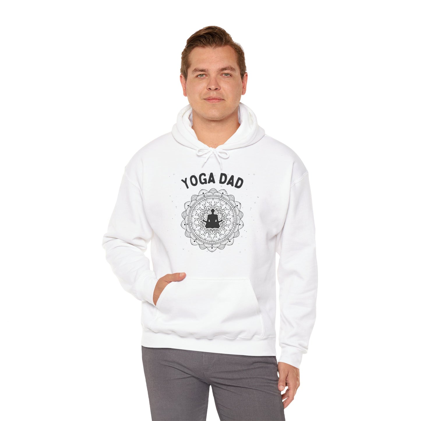 Yoga Dad Hoodie - Arjuna Rigby Art and Lifestyle Store