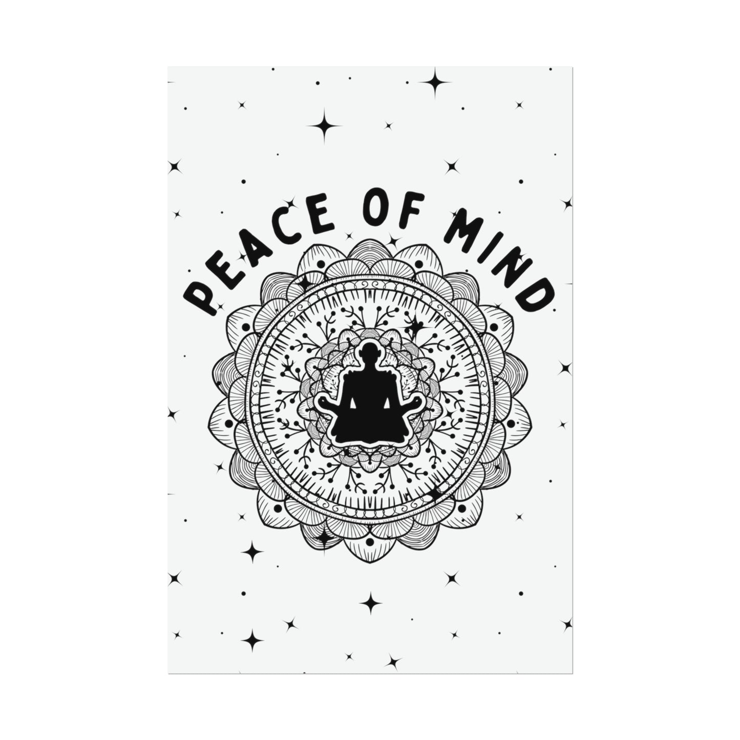 Peace of Mind Fine Art Print white background