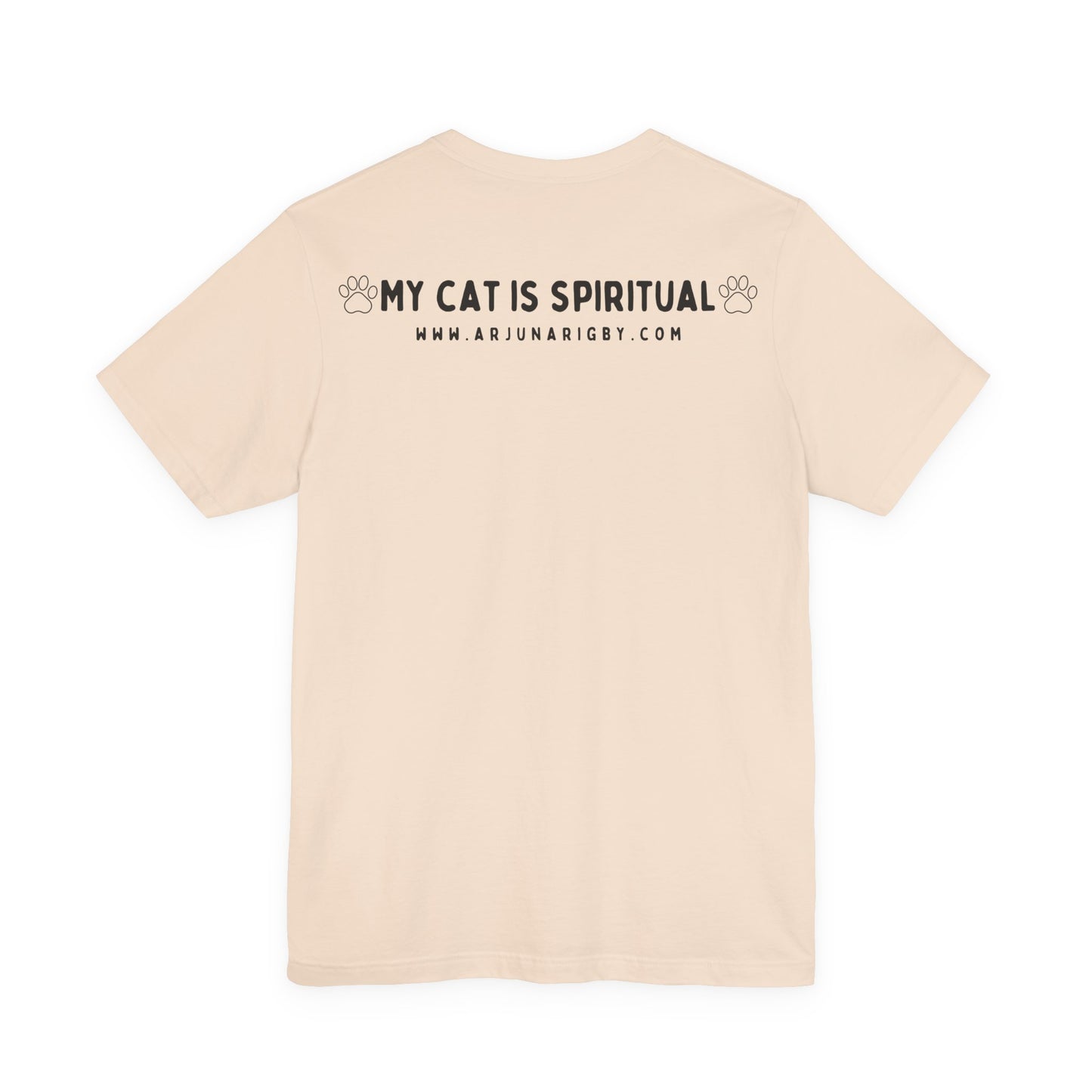 Yoga Cat T-Shirt - Arjuna Rigby Art and Lifestyle Store