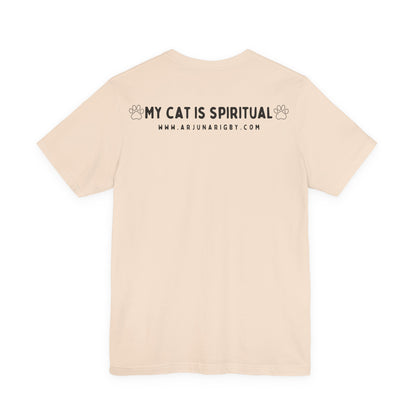 Yoga Cat T-Shirt - Arjuna Rigby Art and Lifestyle Store